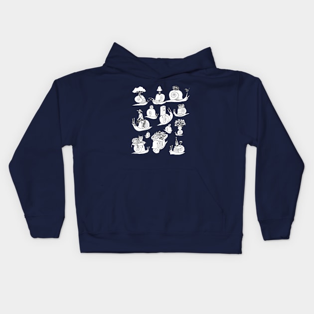 Snail Mail Jam Kids Hoodie by endrene